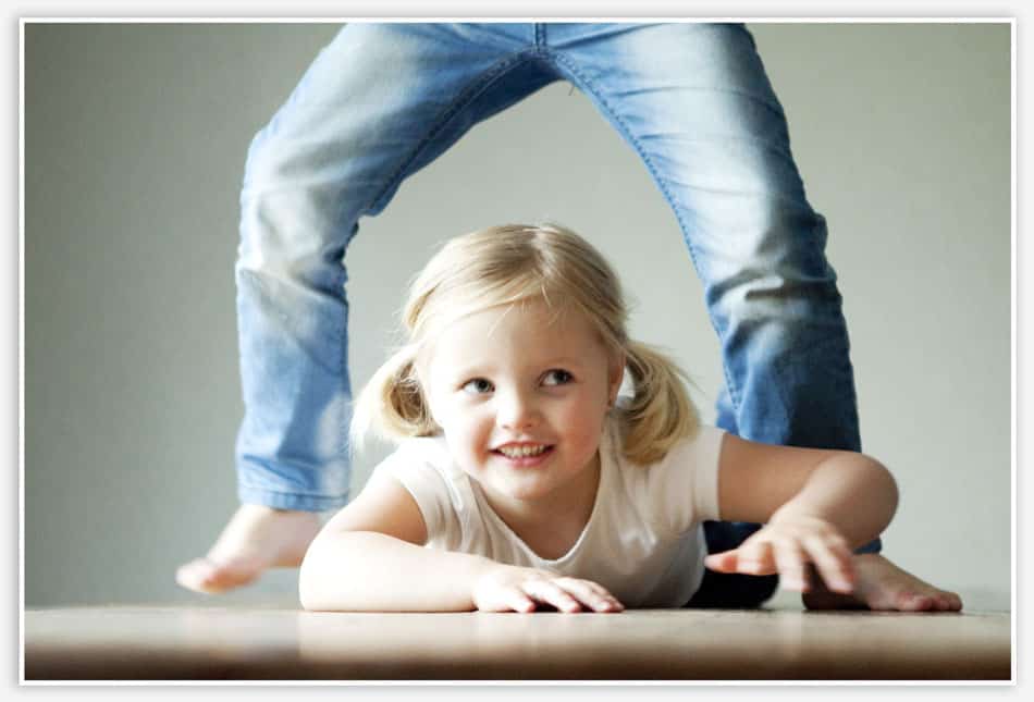 Kinderfotografie op de keukentafel