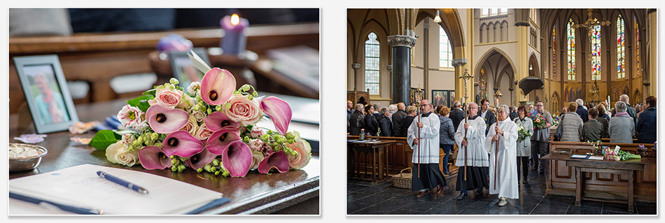 Afscheidsdienst in de kerk van Helvoirt