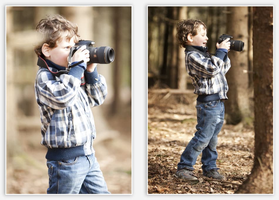 Beste portretfotograaf Lol met de portretfotografie bij het Sparrenrijk in Boxtel