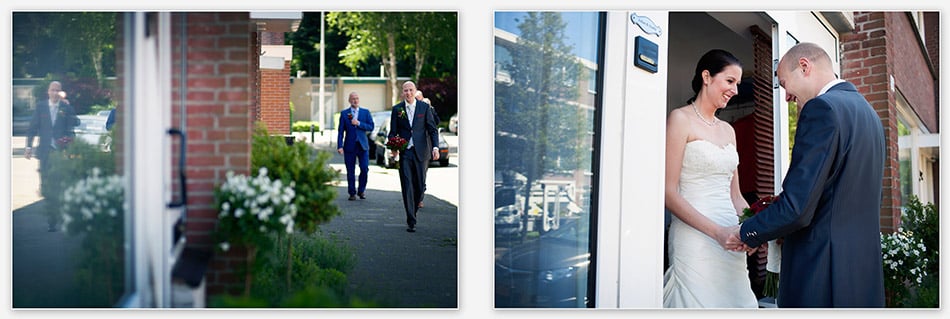 Ophalen van de bruid in Tilburg