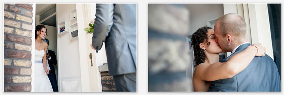 First Sight bruid en bruidegom