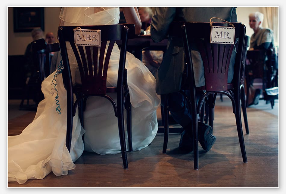 Avondeten als Mr. en Mrs. 