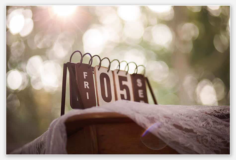 Vintage decoratie op de bruiloft