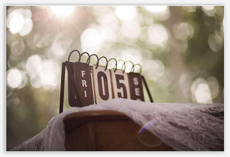 Aankleding bruiloft in vintage stijl