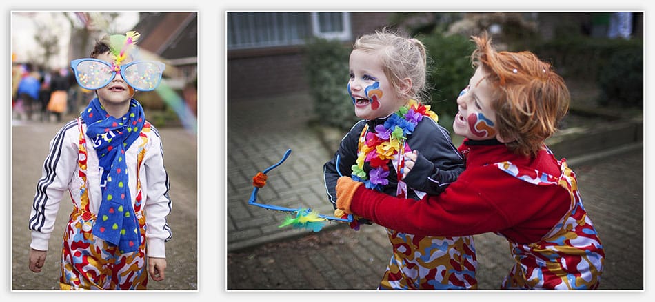 Vrolijk gekleurde boel in Oggelvorsenpoel 