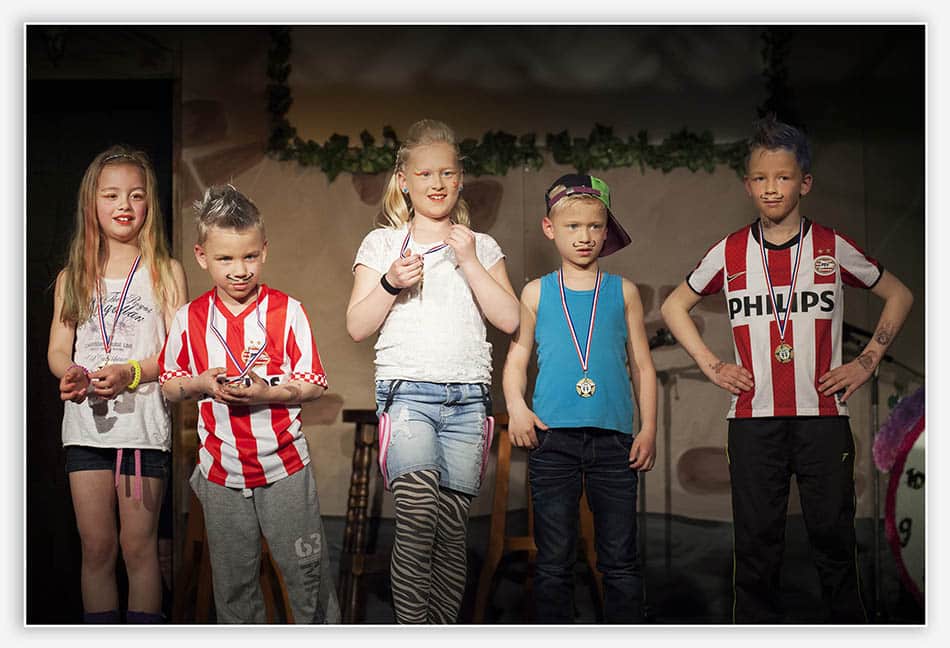 Pitbull Kesha bij het kindermatinee