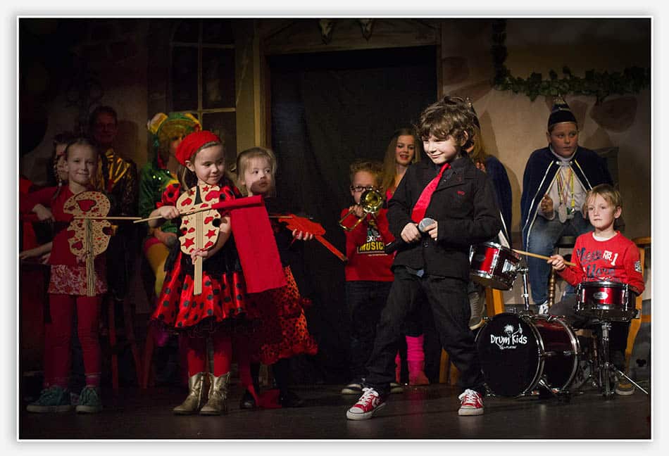 Melvin als Marco Borsato 