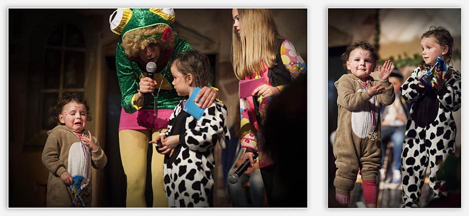 Kwakbollekes bij het kindermatinee 