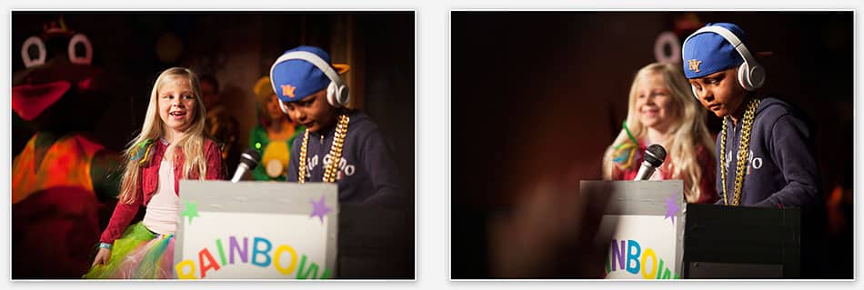 Two Brothers on the fourth Floor bij het kindermatinee 