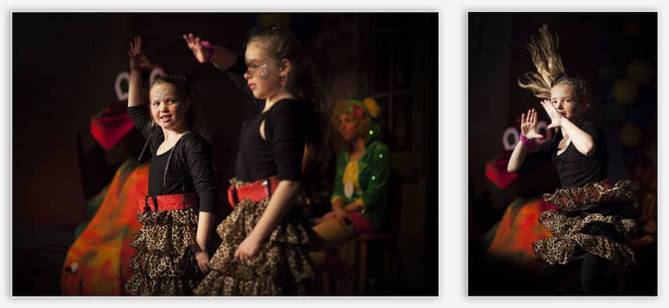 Djumbo op het kindermatinee 