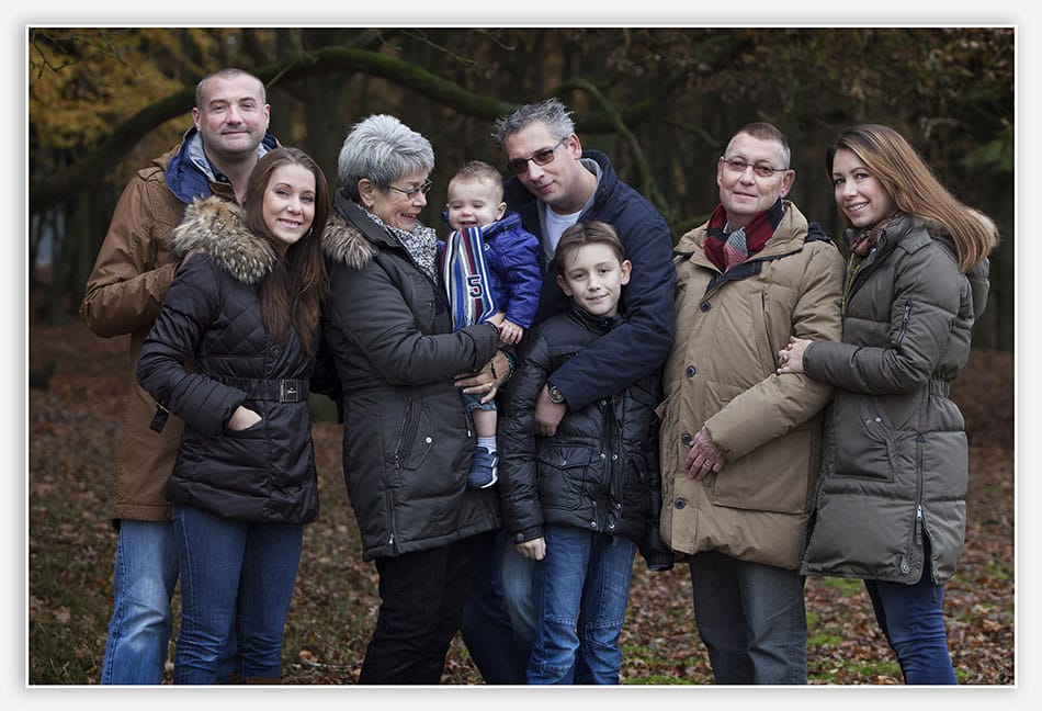 Familiefoto bij de Tafelberg 