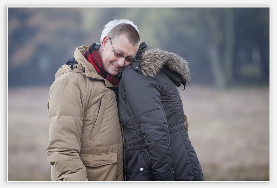 Een moment die iets van afscheid in zich draagd
