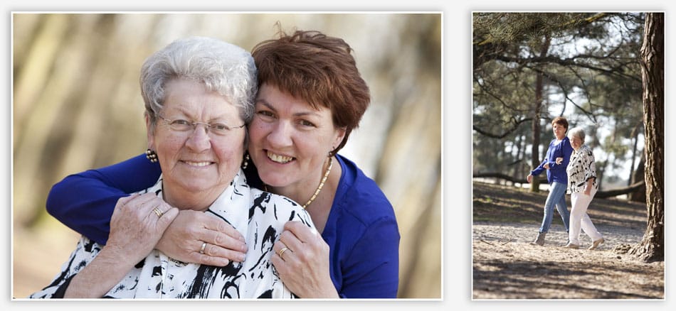 Familiefotografie Eindhoven Moeder en dochter ontspannen op de foto