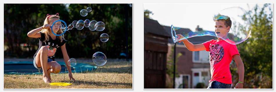 Belleblaas in eigen tuin