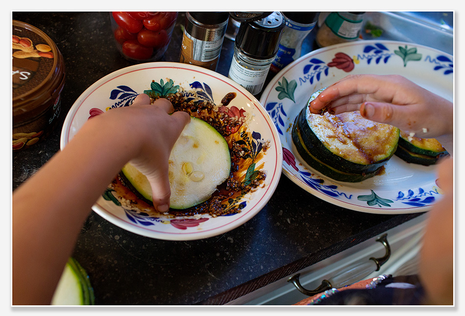 Voorbereiding voor de BBQ