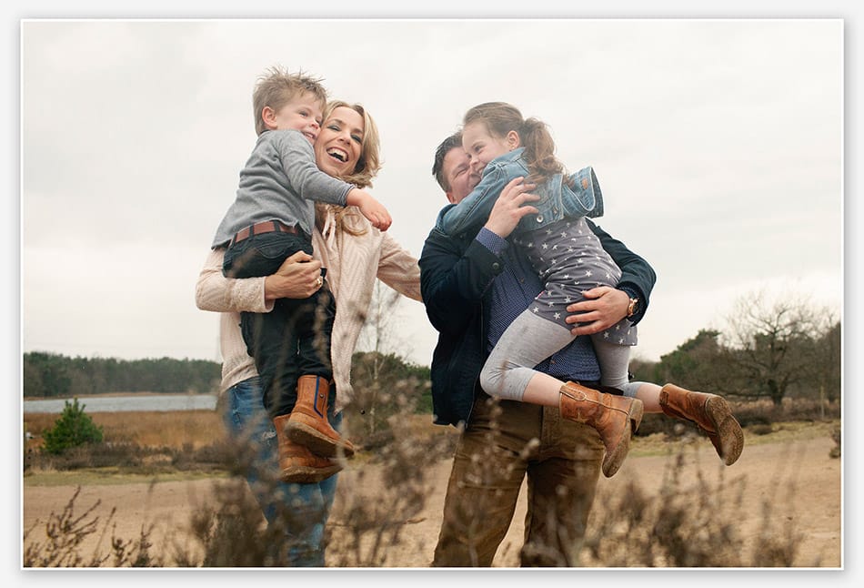 Familieshoot met veel lol
