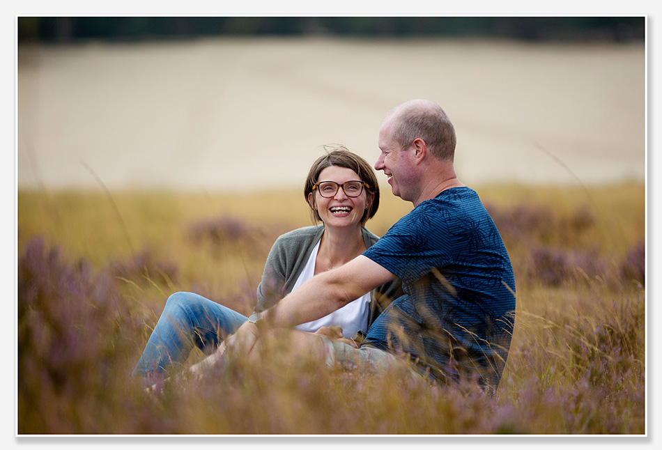 Mama en papa op de foto