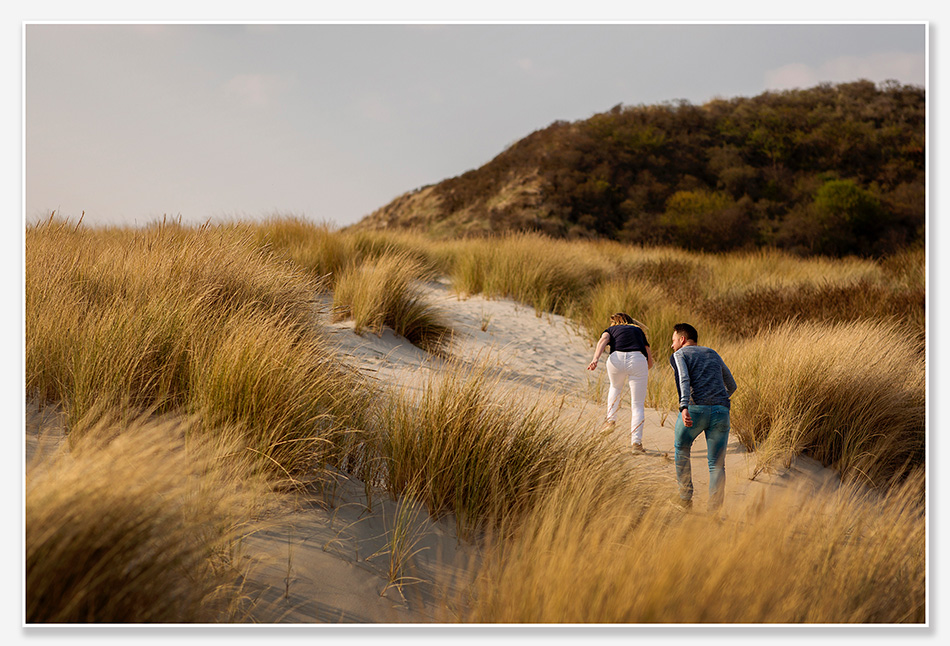 Verstoppertje tijdens de familieshoot