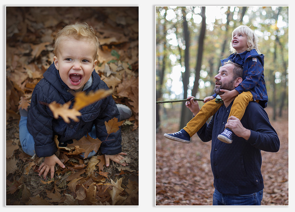 Familiefotografie met ruimte om te spelen
