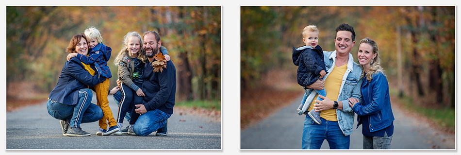 Familiefoto's in het Safari Resort