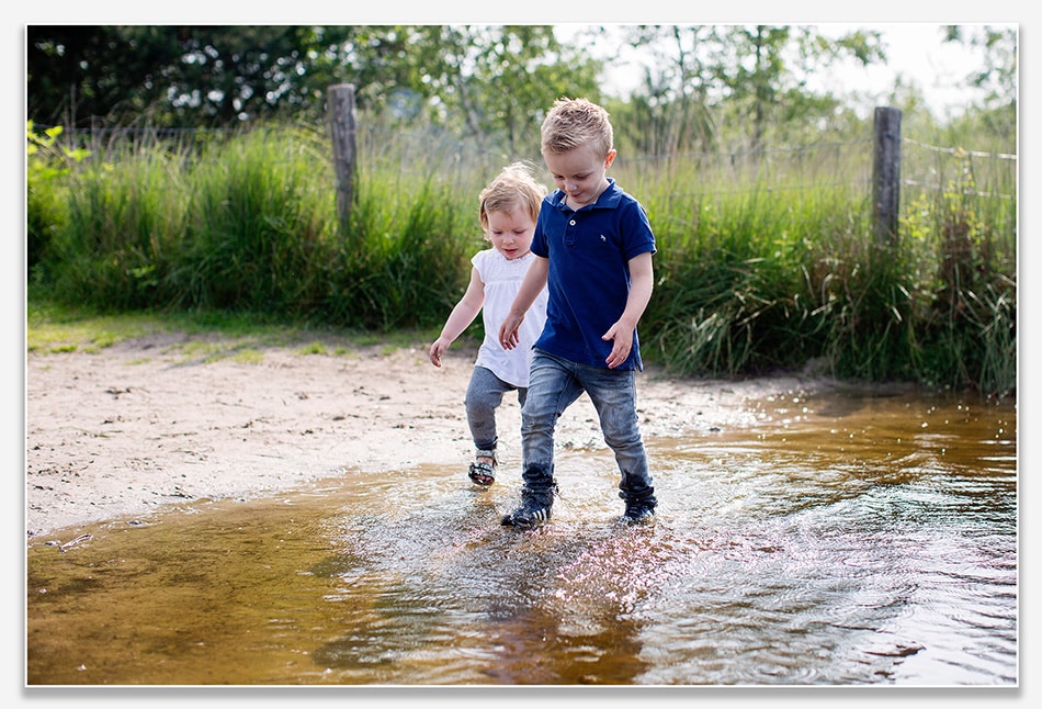 Familiefotografie met kliederen