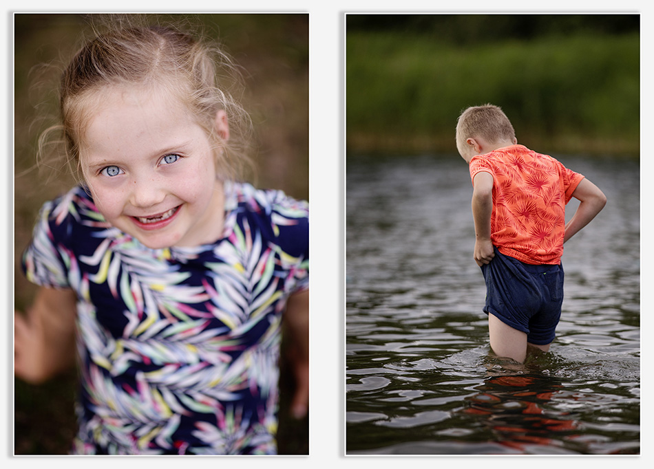Familiereportage op het strand van het Engelermeer