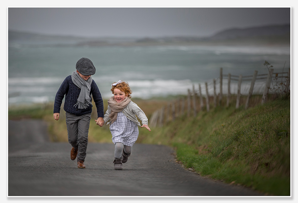 Kinderfotografie aan zee