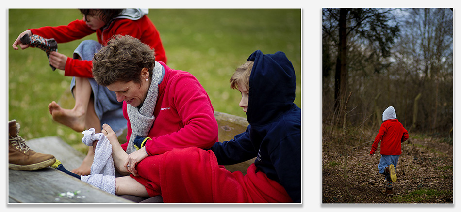 Familiefotografie ook bij slecht weer
