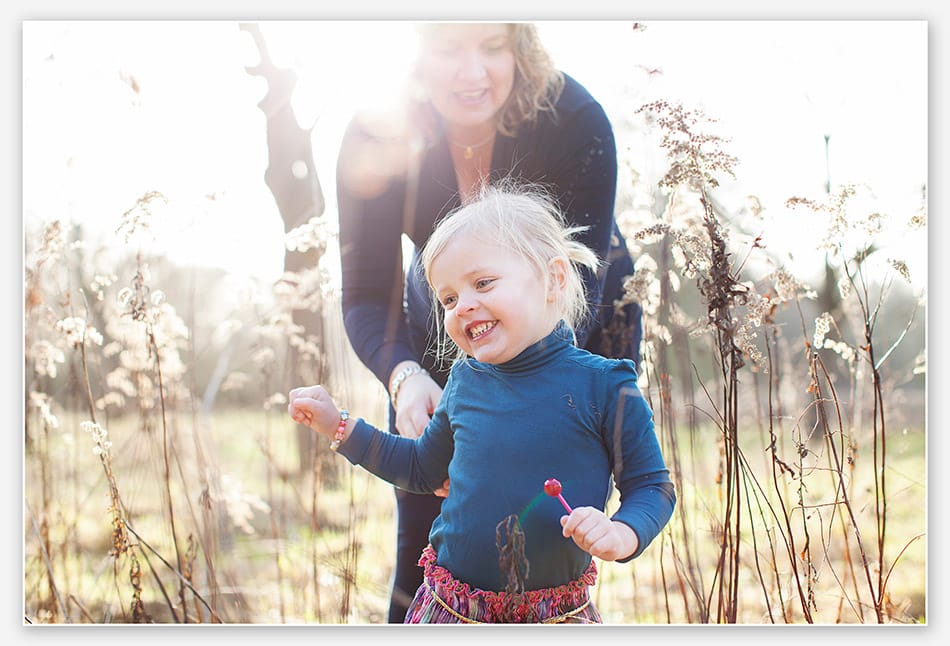 Fotografie van moeder en dochter