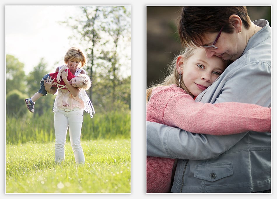 Spontane gezinsfotografie