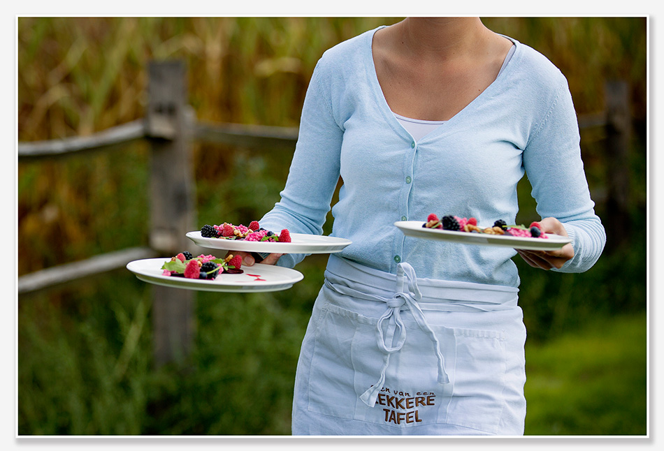 Het team van Eten van een lekkere tafel