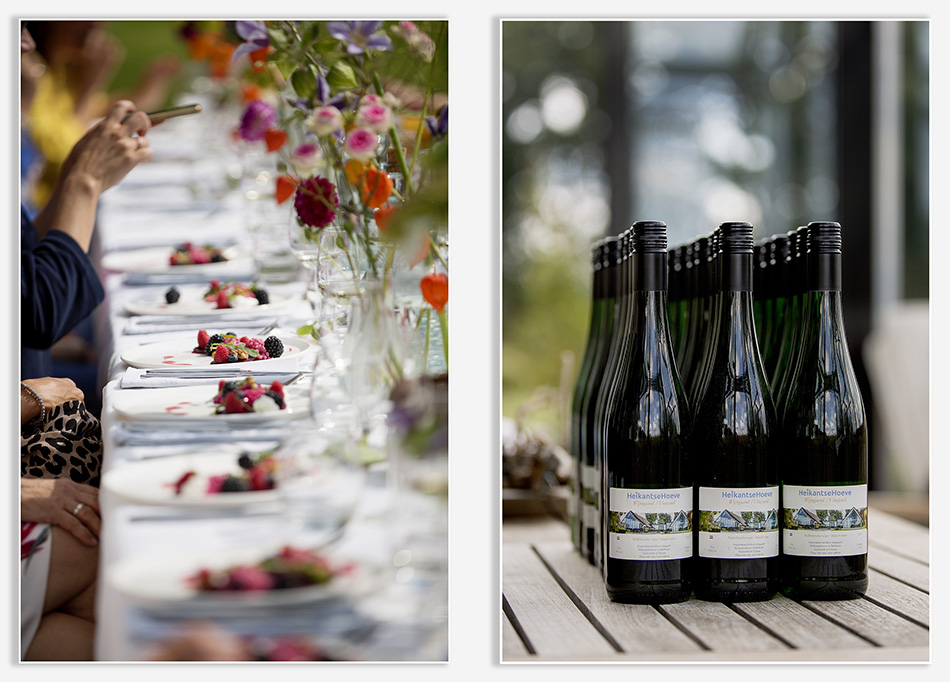 Gasten fotograferen al dat lekkers