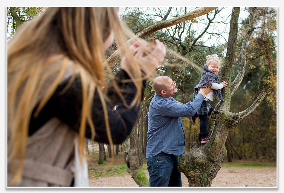 Onderzoeken en klimmen in de natuur