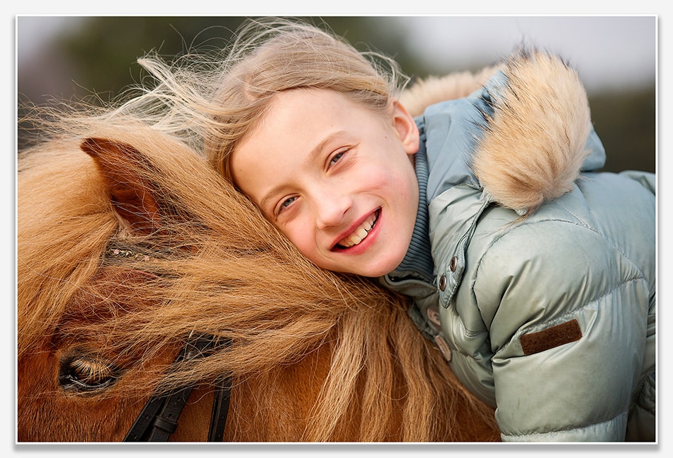 Kindershoot met pony