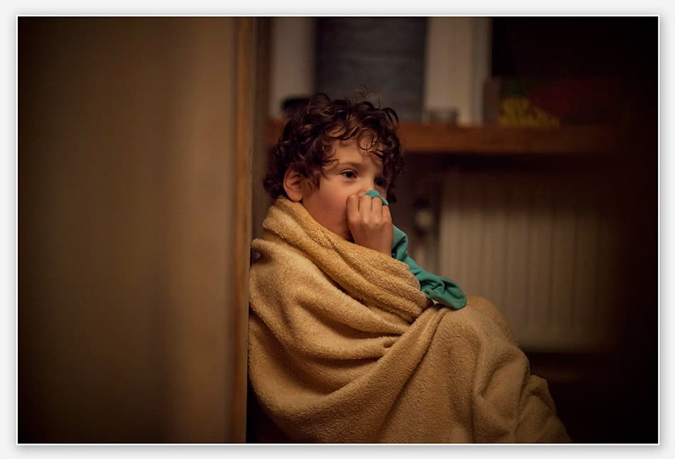 Kind met lievelingstut