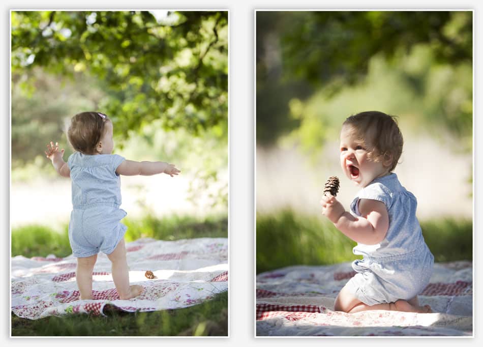 Eerste keer op eigen voetjes staan in beeld vastgelegd 