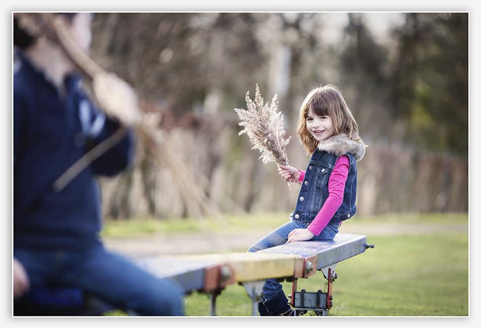 Kinderfotografie_Boxtel Meisje bij balanceerbalk