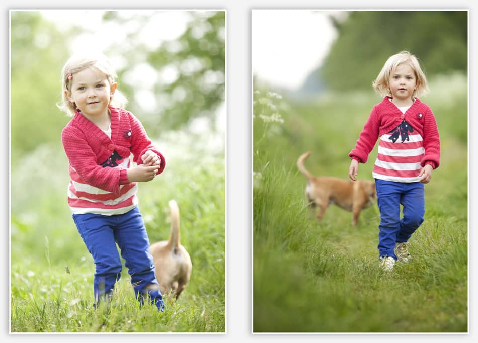 Kinderfotografie langs de Essche Stroom