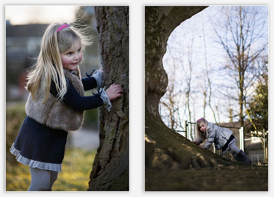 Bomenliefhebster van 5 jaar 