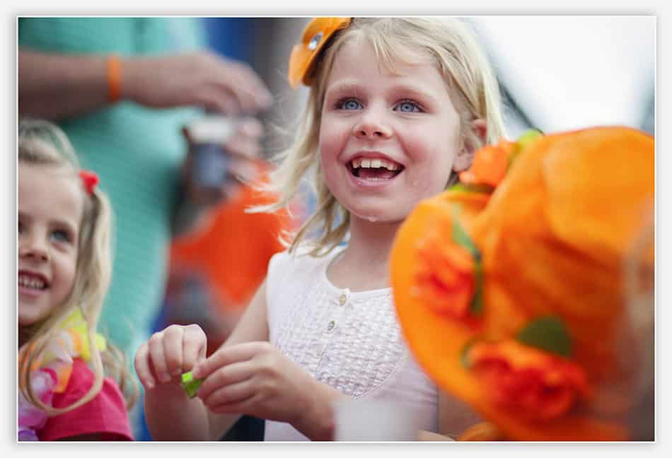 Snoep happen in de waterbak 