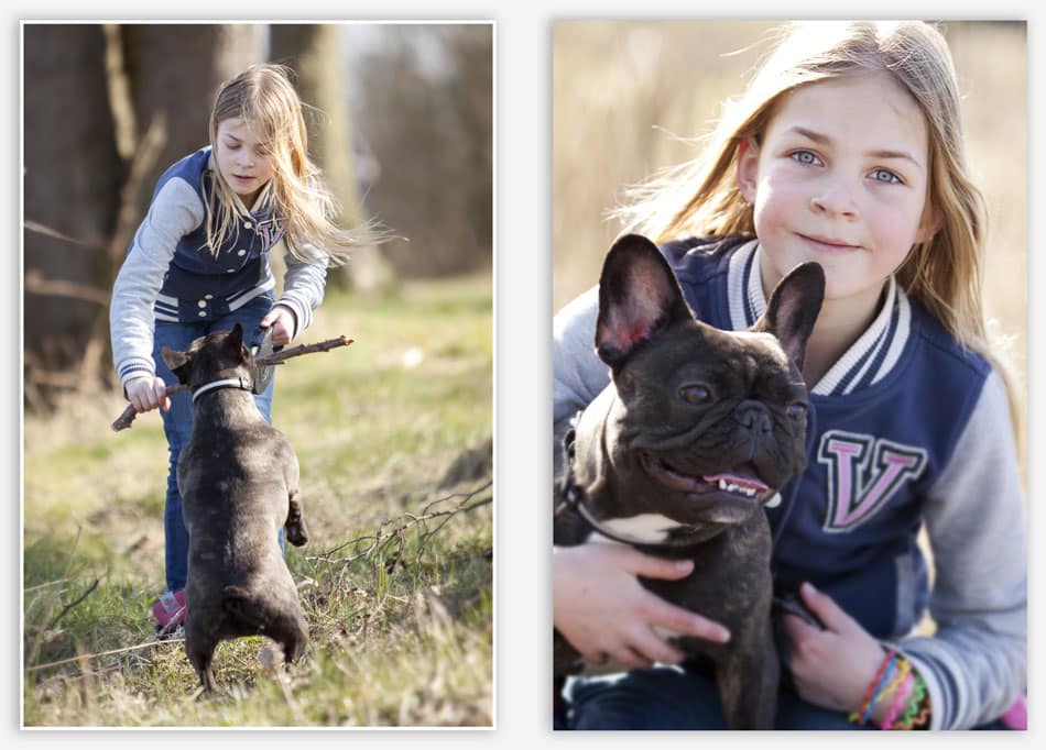 Lifestylefotografie Esch Huisdierfotografie met hond in Esch
