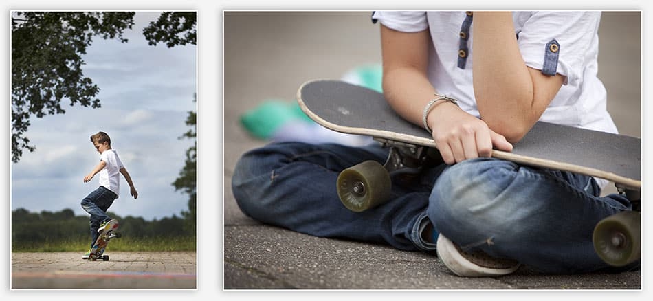 Lifestylefotografie_Esch Jongen met skateboard