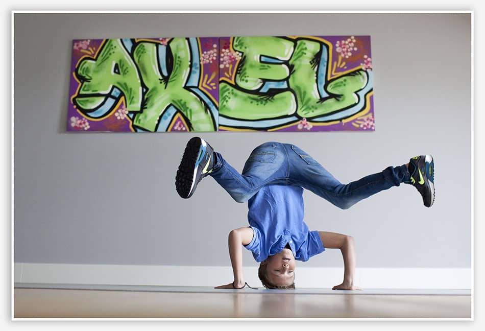 Lifestylefotografie_Esch Breakdancen op zolder