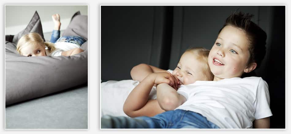 Vrolijke kinderfotografie