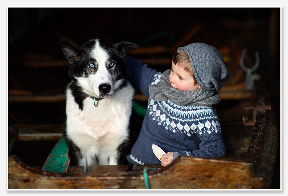 kinderfotografie met hond
