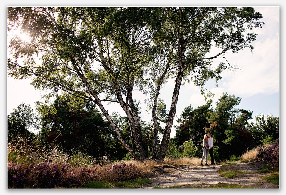 Heerlijke sfeer op de Stabrechtse Heide