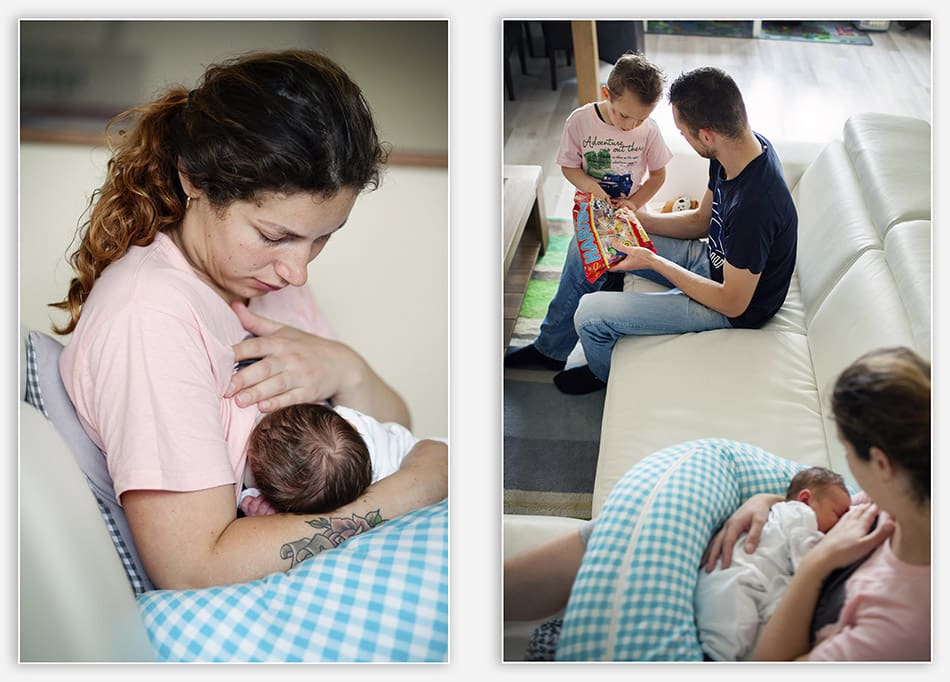 Newbornfotografie journalistieke stijl