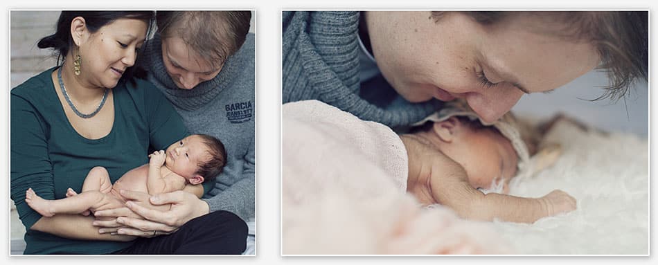 Newborn_Tilburg Mama en papa kunnen geen genoeg krijgen van de baby