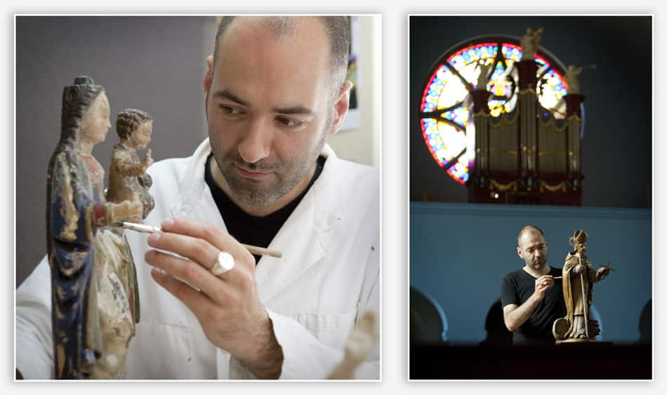 Joachim van den Heuvel, restaurateur