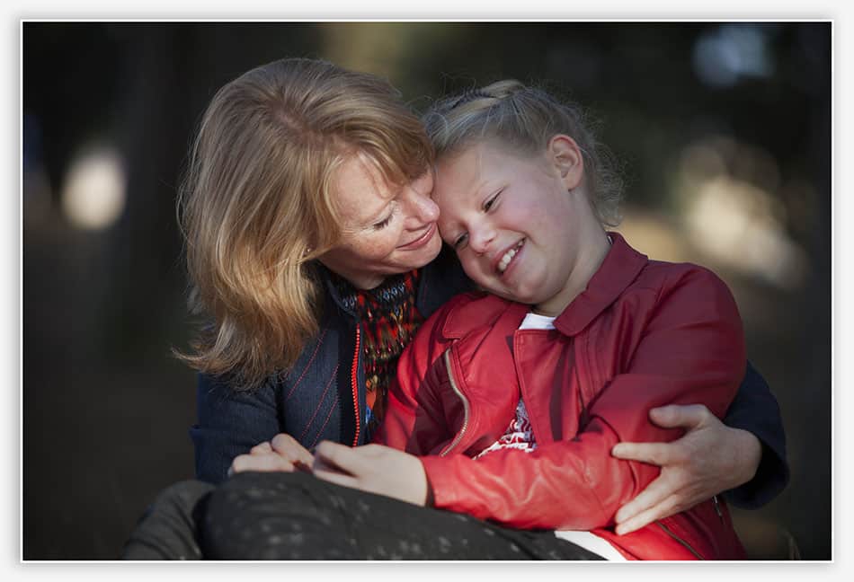 Portretfotografie_Udenhout Portretfoto's van moeder en dochter